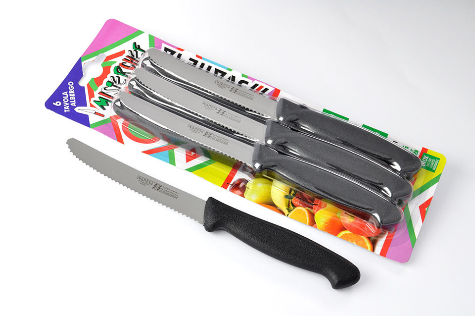 Coltello Tavola Seghettato cm 11