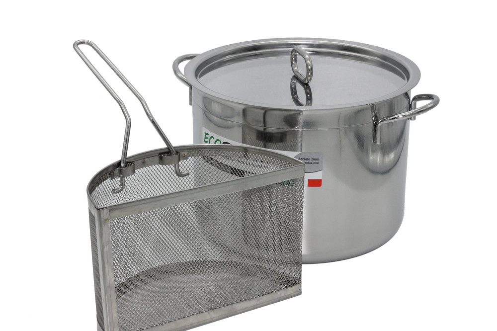 Cestello Inox cottura pasta separata singolo 20-22cm