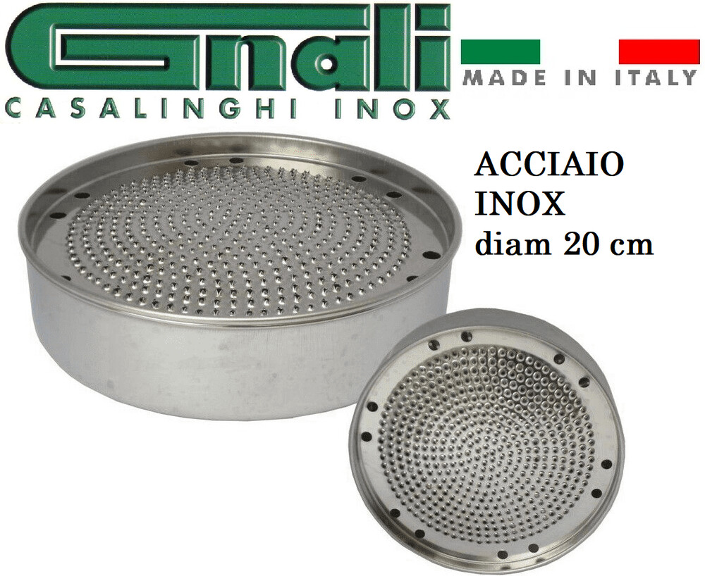 Grattugie con contenitore Inox E Plastica Made in Italy