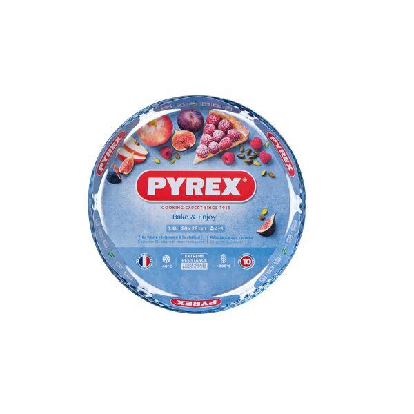 Crostata Tonda Vetro Pyrex cm 28 1,4 Litri