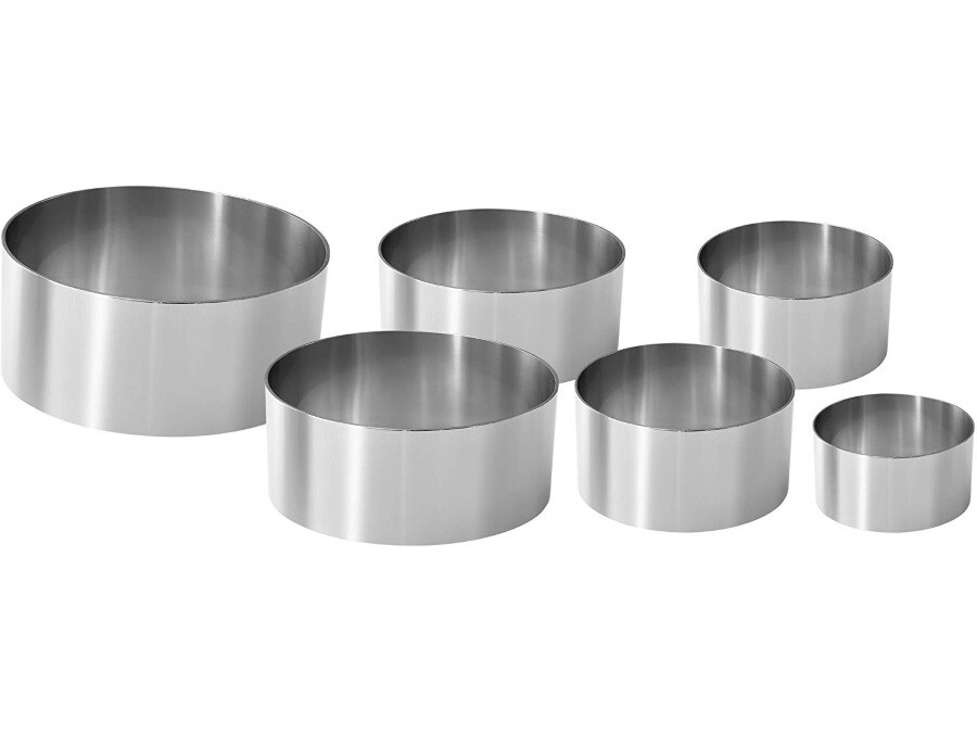 Coppapasta inox Set 3 pz / 6 pz