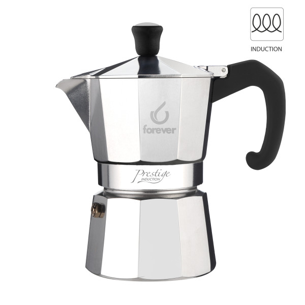 Moka Prestige "Induction" Induzione 2-3-6 Tazze